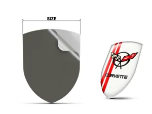 Corvette Custom Car Decals High Quality Customizable Design